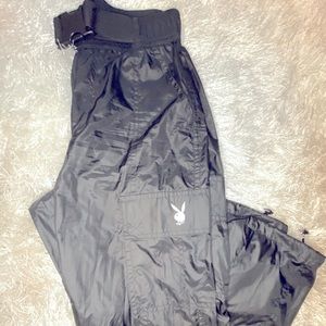 Playboy black cargo pants